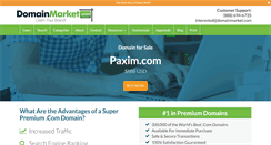 Desktop Screenshot of paxim.com