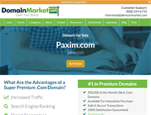 Tablet Screenshot of paxim.com